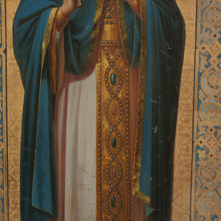 Ikona "Svēta Cariene Aleksandra"
