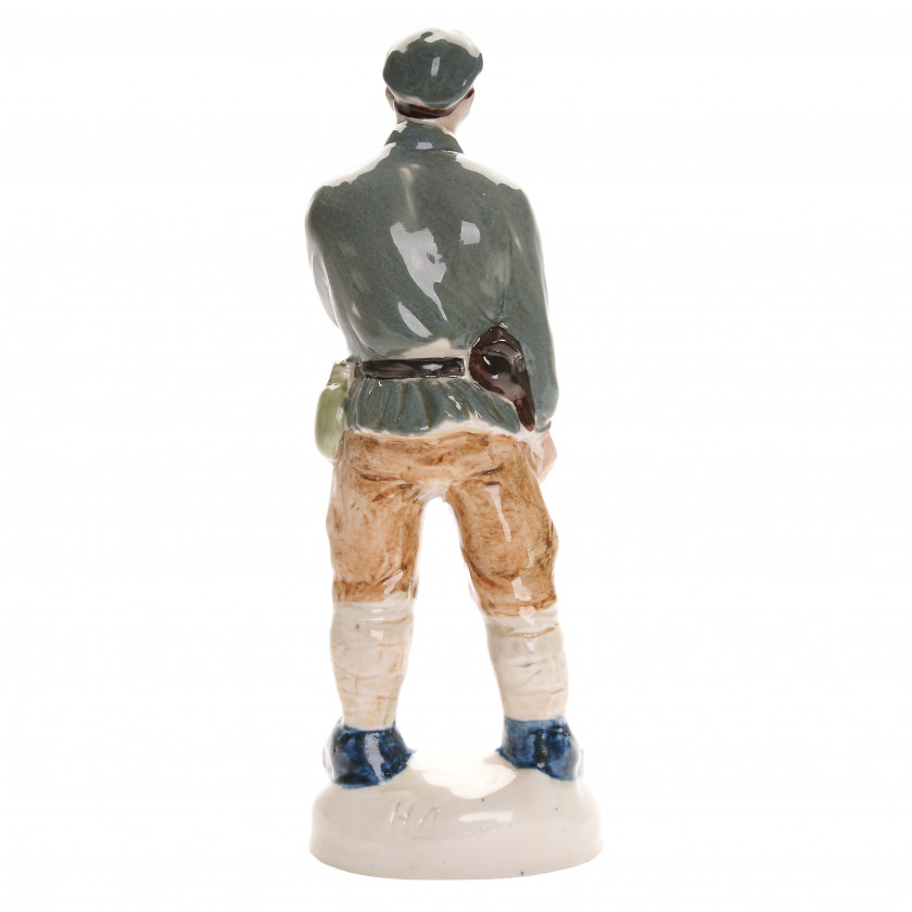 Porcelain figure "Comrade Sukhov"