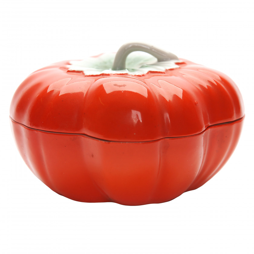 Porcelain casket "Tomato"