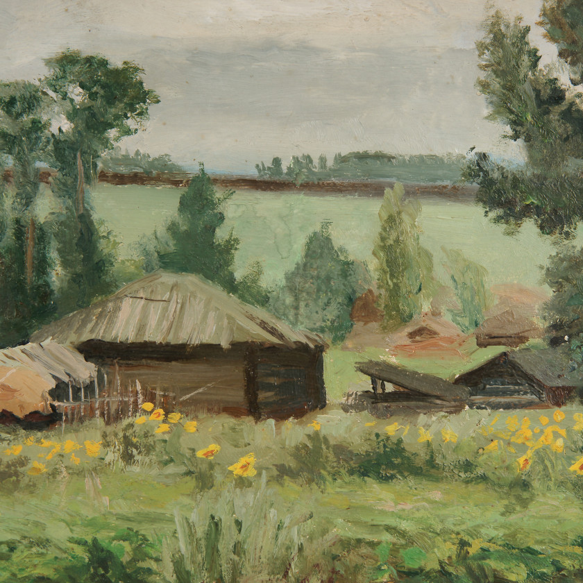 Painting "Summer landscape"