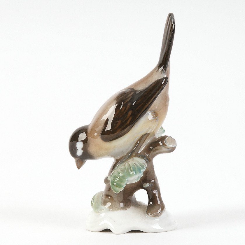 Porcelain figure "Sparrow"