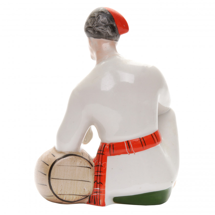 Porcelain figure "Cossack with a jug"
