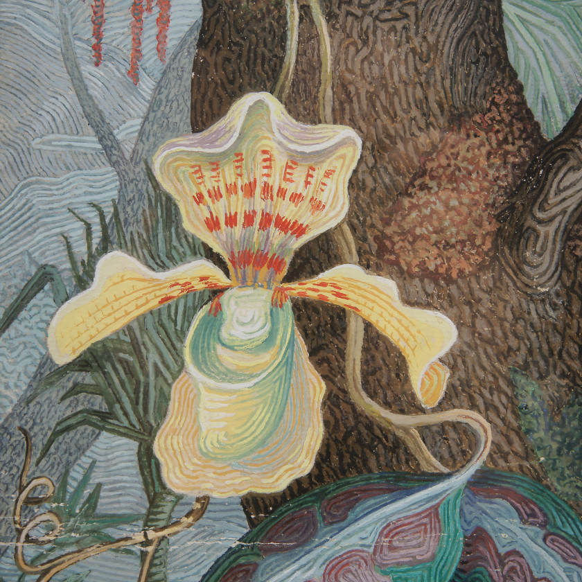Картина "Орхидея"