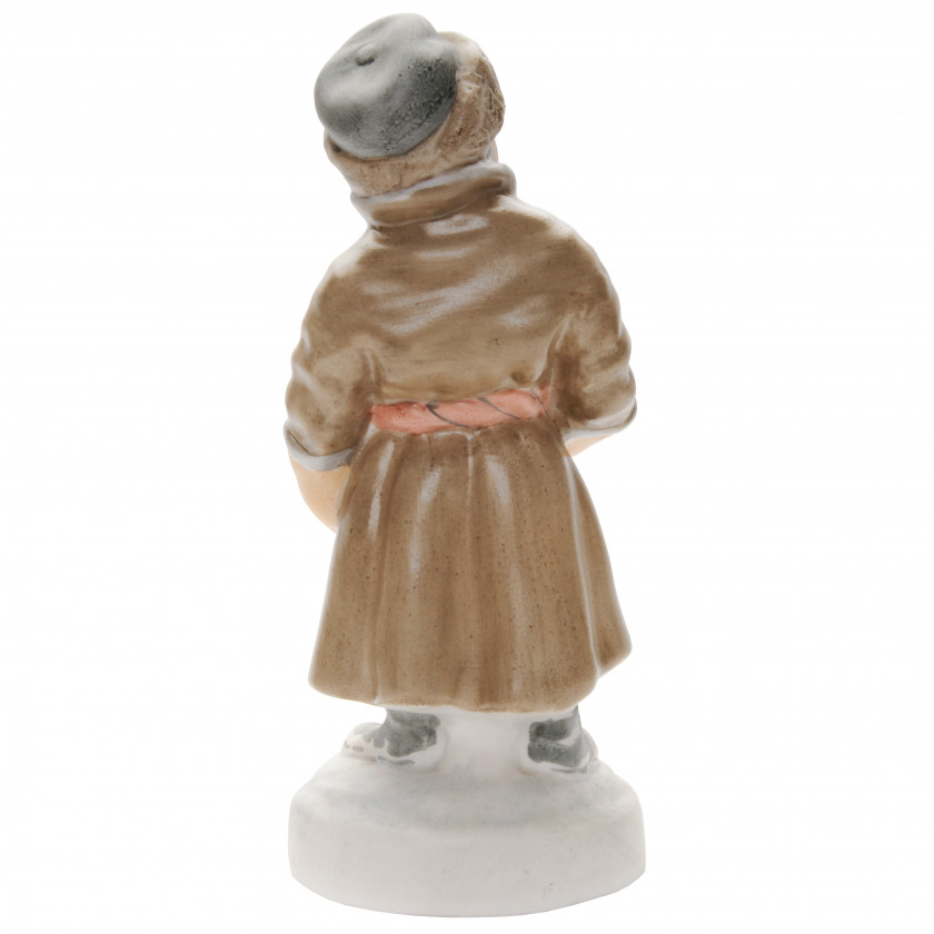 Porcelain figure "Young woodcutter"