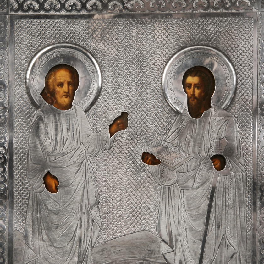 Ikona "Svētie apustuļi Pēteris un Pāvils"