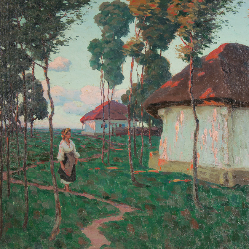 Glezna "Ukrainas ainava"