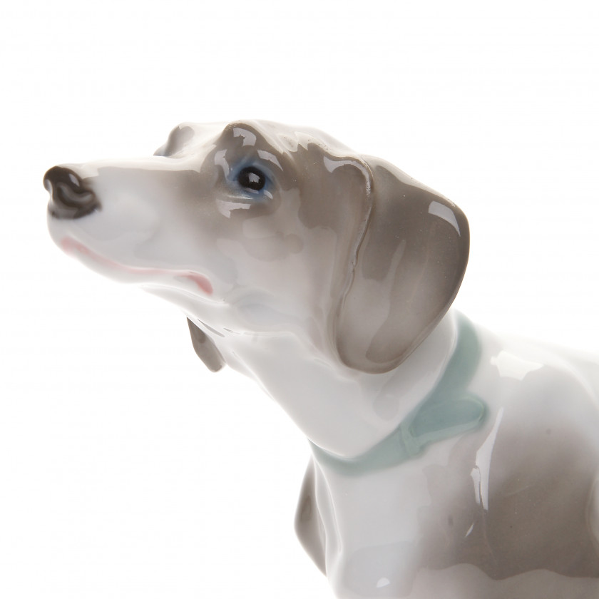 Porcelain figure "Dachshund"
