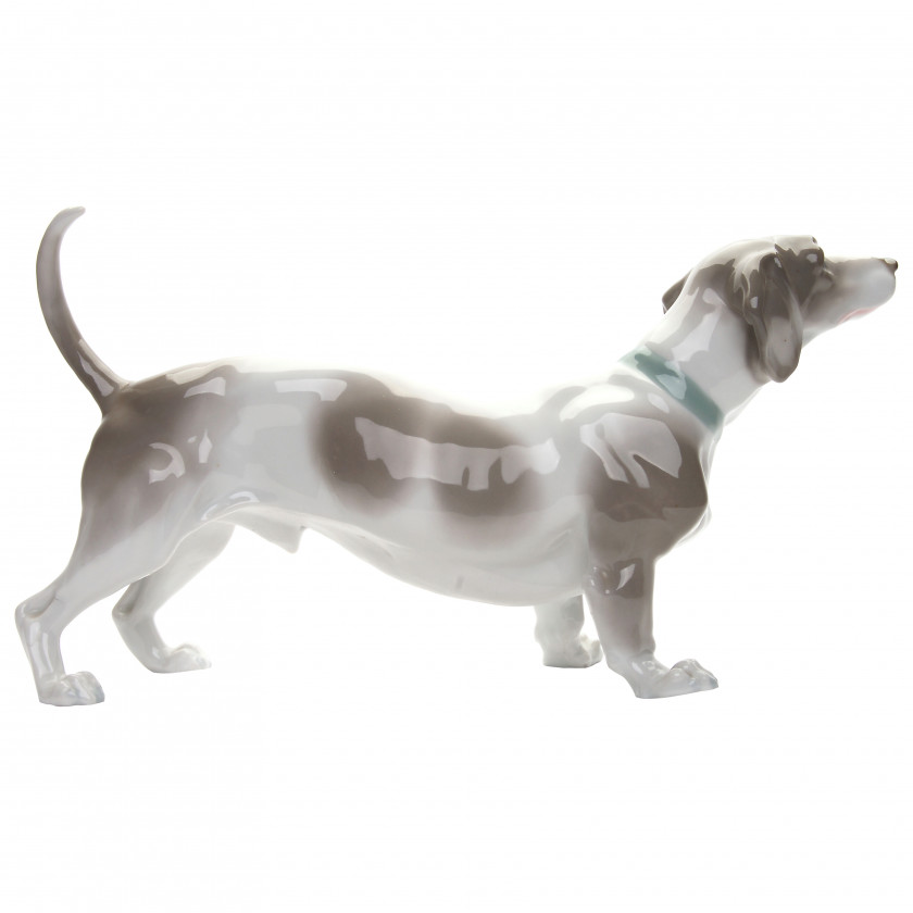 Porcelain figure "Dachshund"