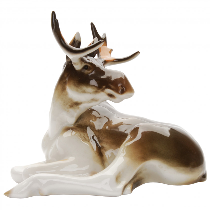 Porcelain figure "Moose"