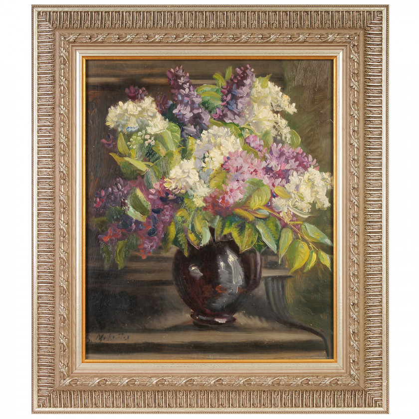 Painting "Still life with lilacs"