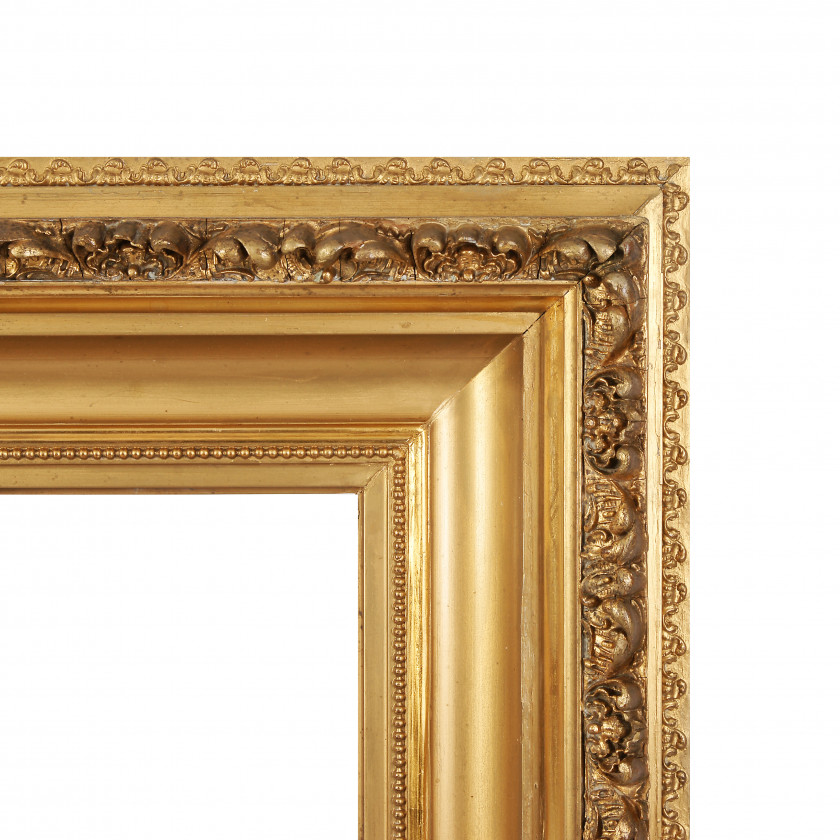 Wooden frame for painting