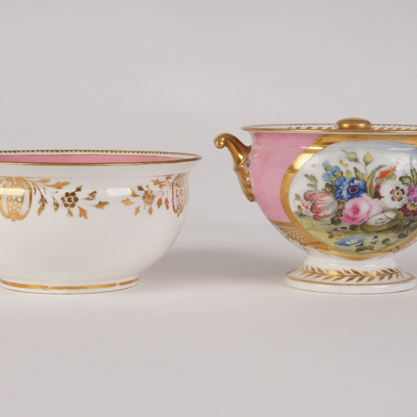 Porcelain tea and coffee set