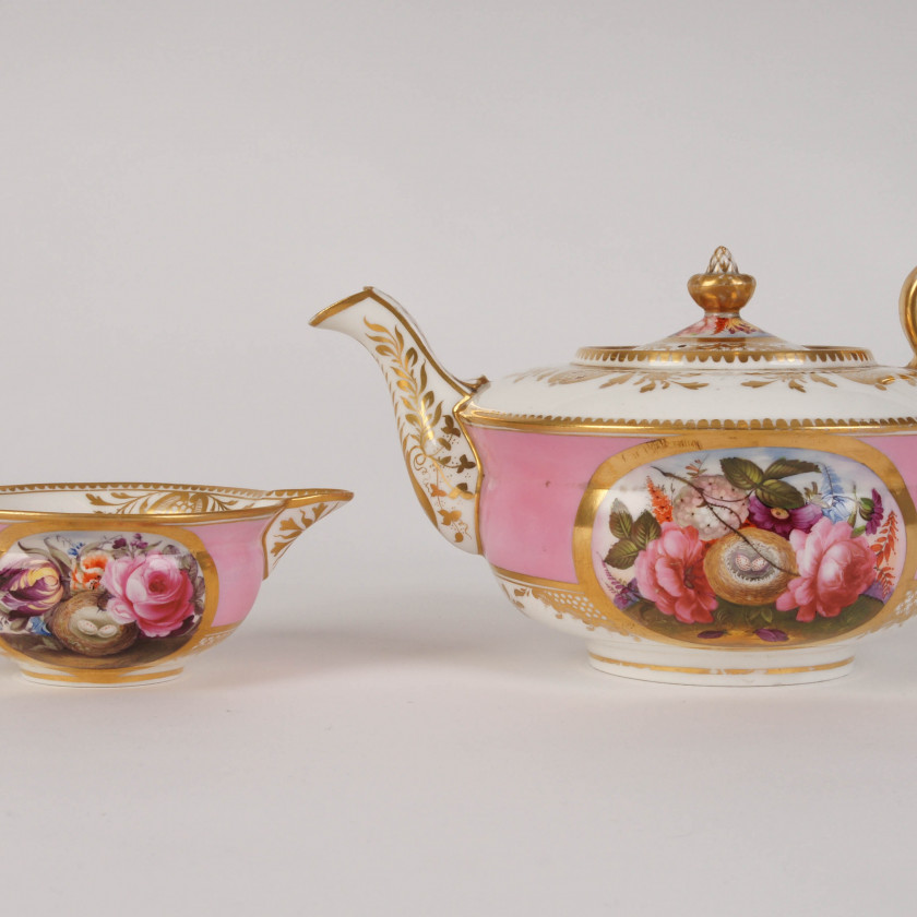 Porcelain tea and coffee set