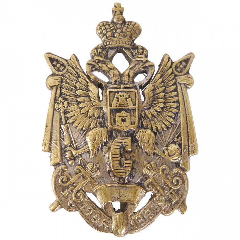 Знак "113-го пехотного Старорусского полка"