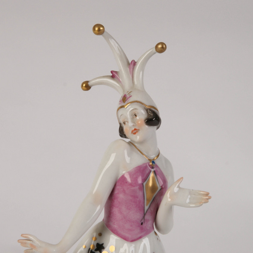 Porcelain figure "Columbina"