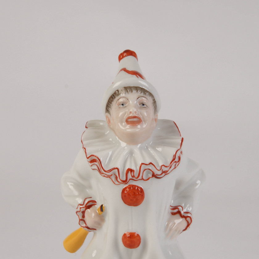 Porcelain figure "Pierrot"