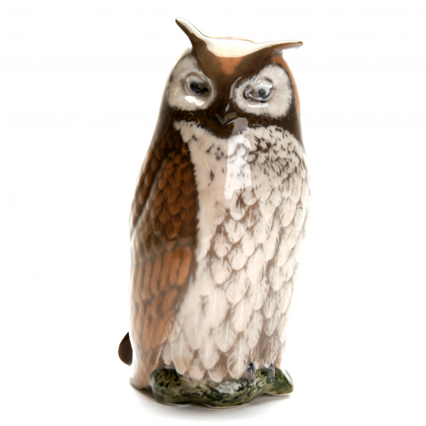 Porcelain figure "Owl"