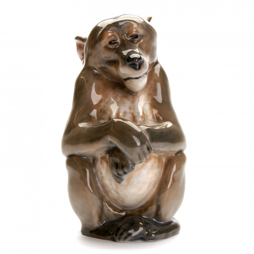 Porcelain figure "Monkey"