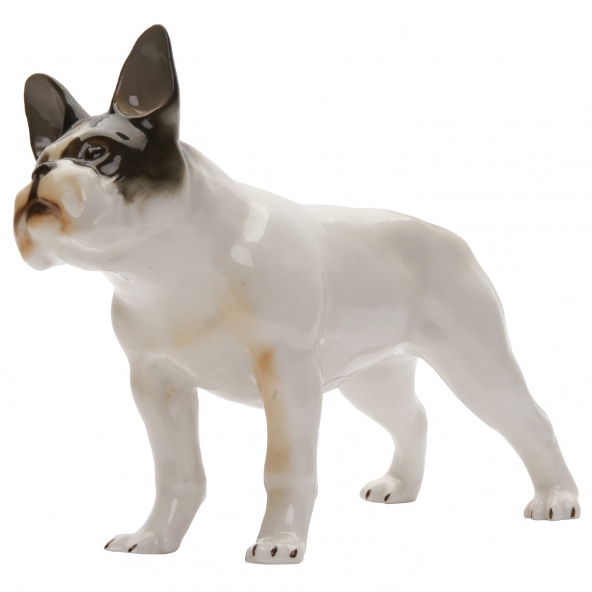 Porcelain figure "French bulldog"
