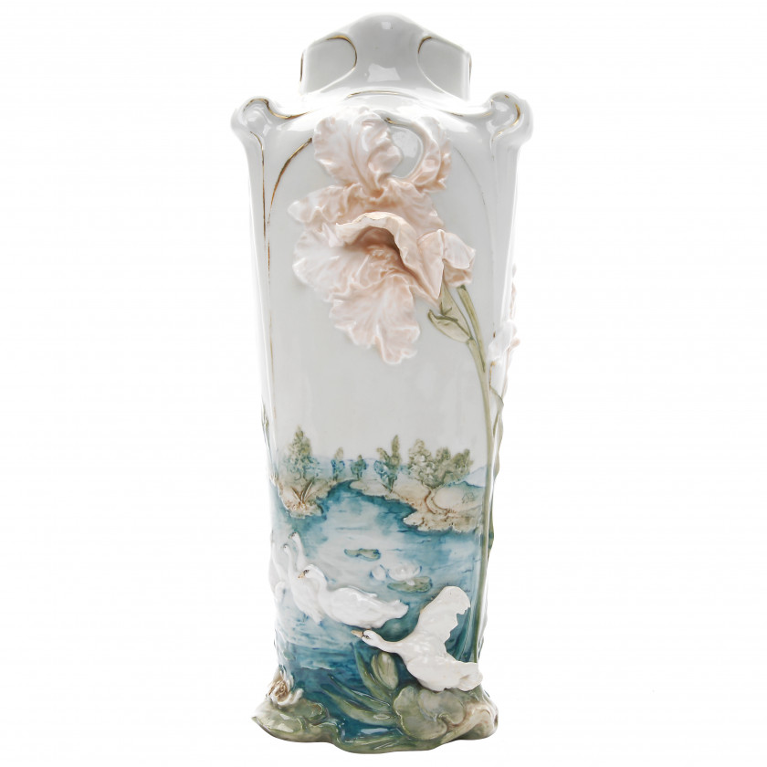 Porcelain vase in Art Nouveau style