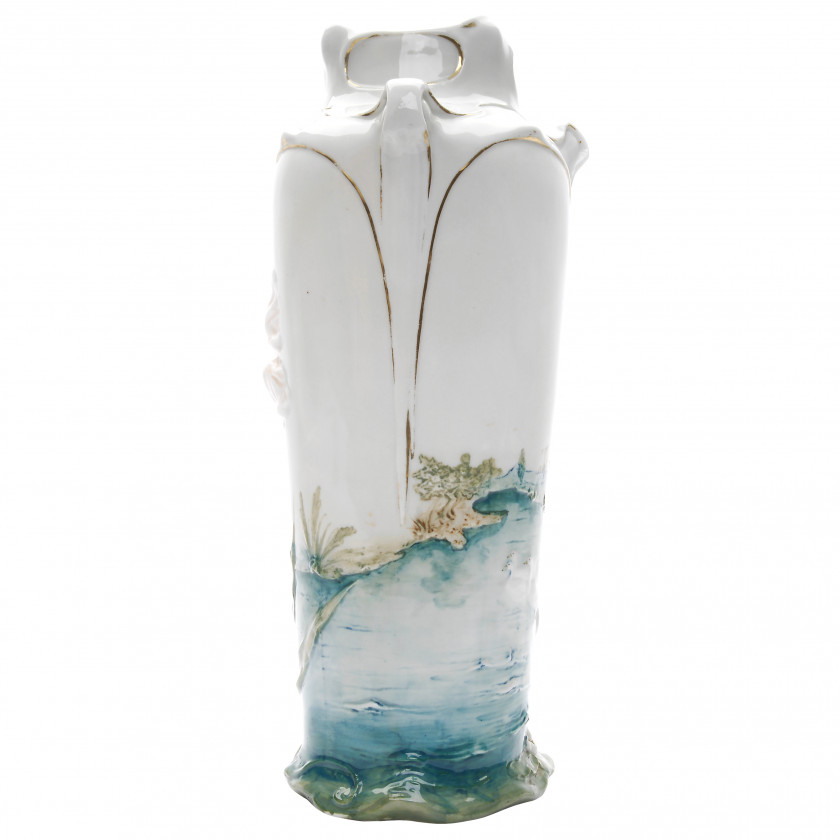 Porcelain vase in Art Nouveau style