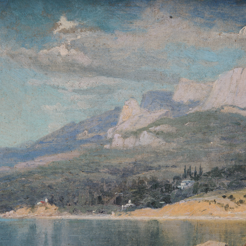 Painting "Crimean landscape"