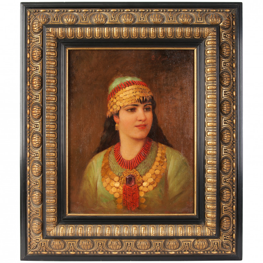 Painting "Girl in Oriental Dress"