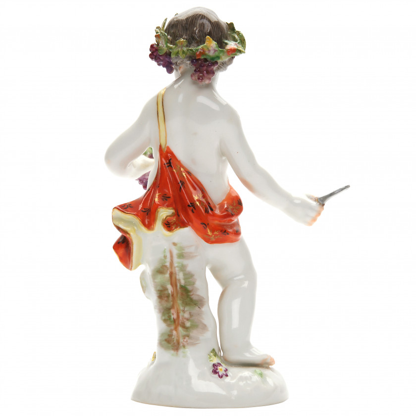 Porcelain figure "Allegory - Autumn"