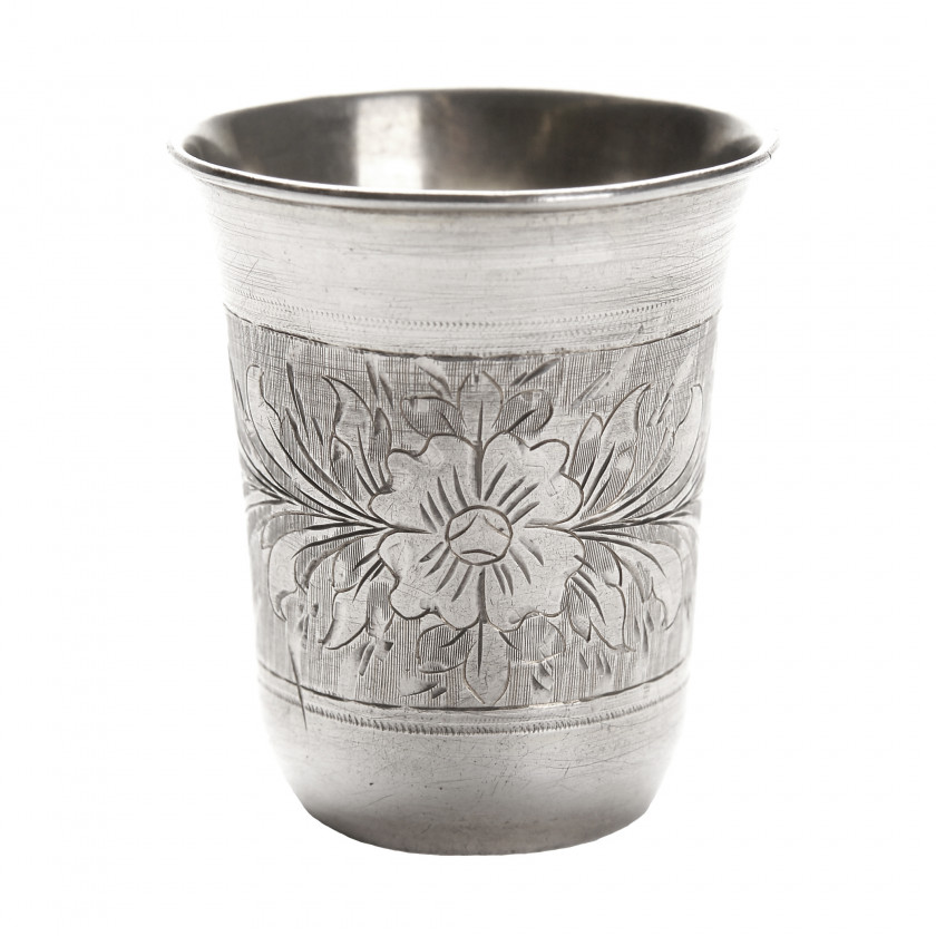 Silver beaker