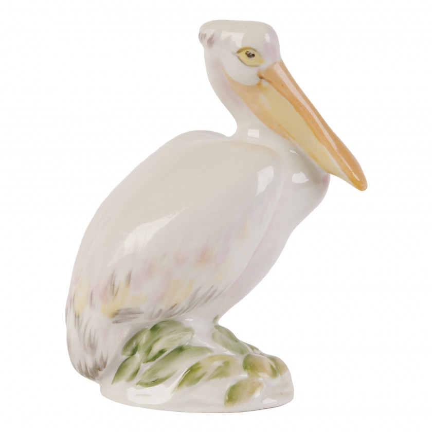 Porcelain figure "Pelican"