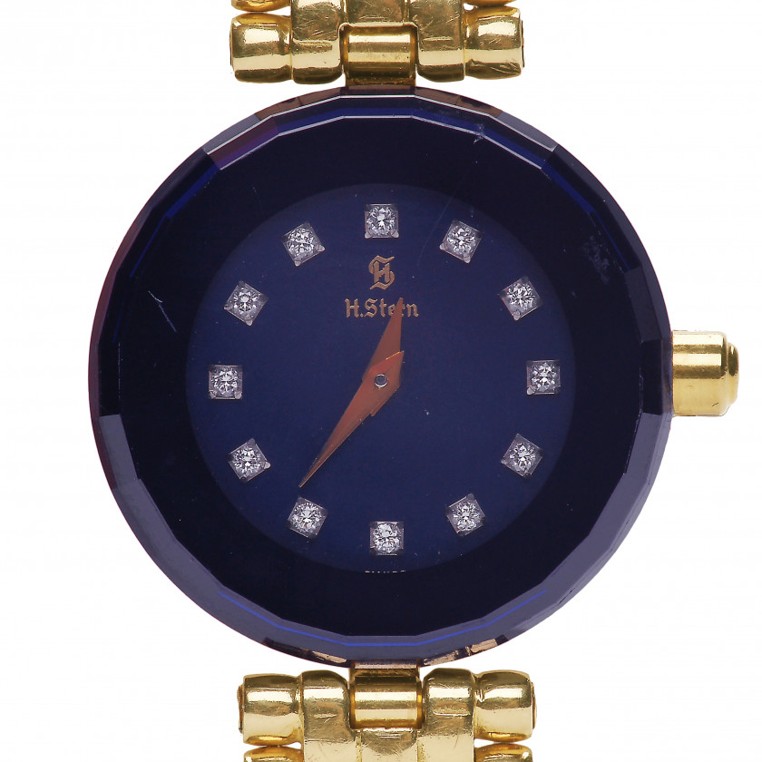 Золотые женские часы H.Stern