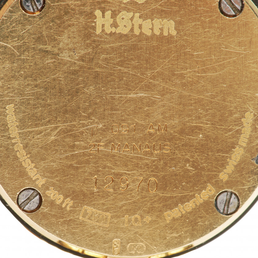 Золотые женские часы H.Stern
