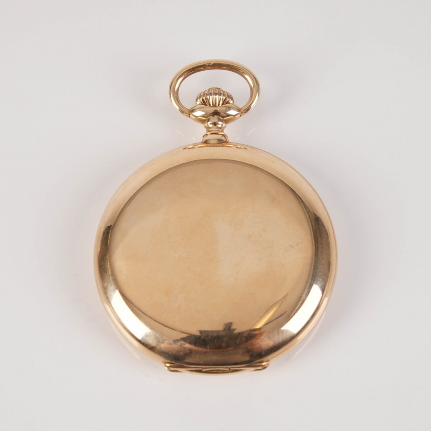 Золотые карманные часы "Mermod Freres"