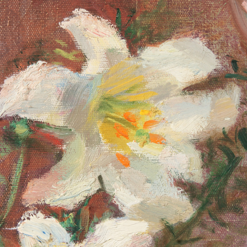 Painting "Still life with lilies"