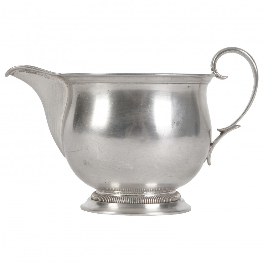 Silver milk pot