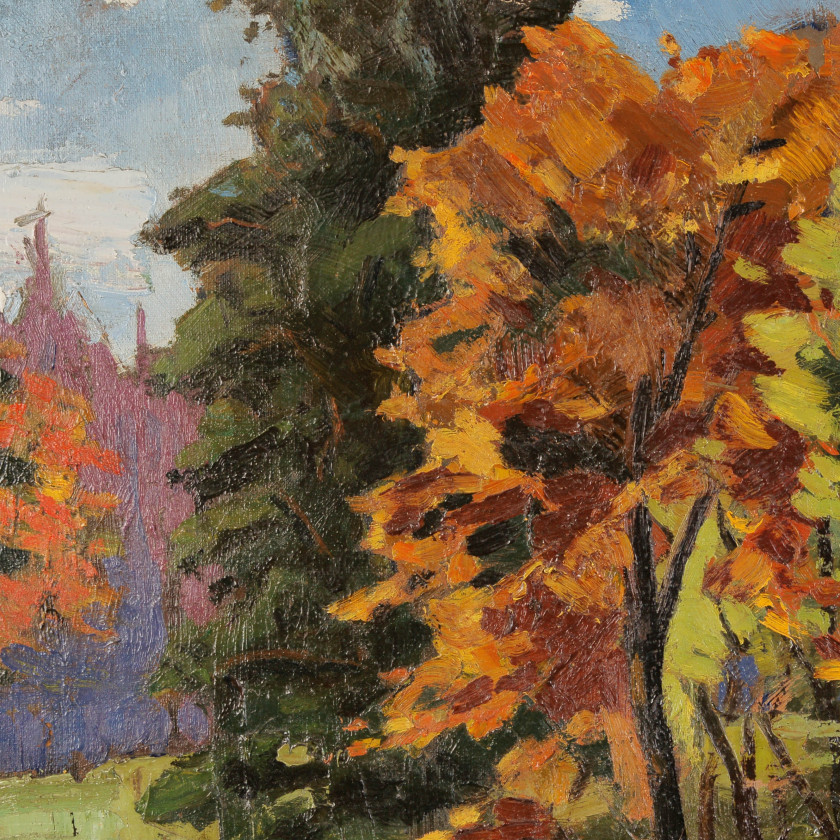 Painting "Autumn landscape"