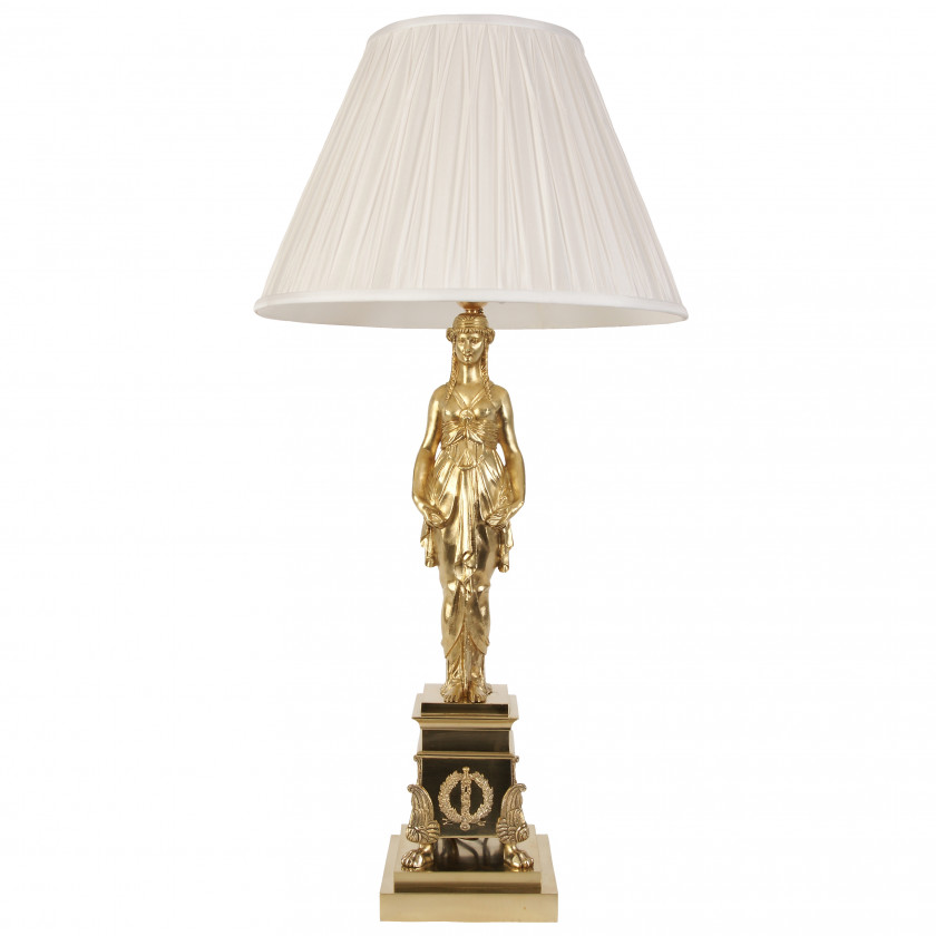 Table lamp in Empire style