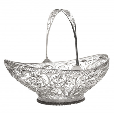Silver candy-bowl