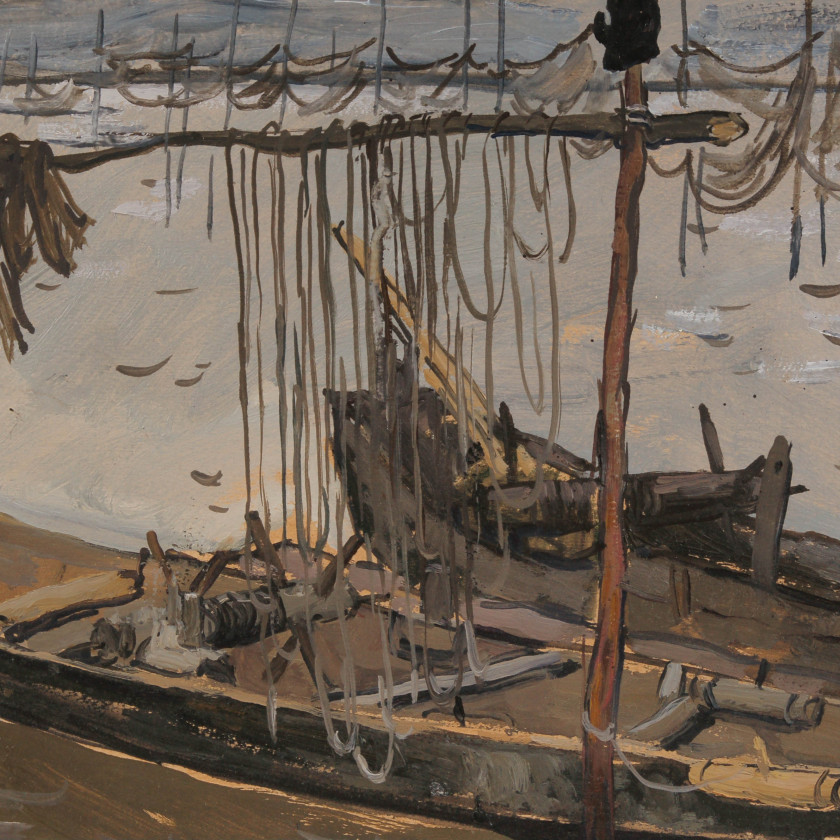 Картина "Две лодки"