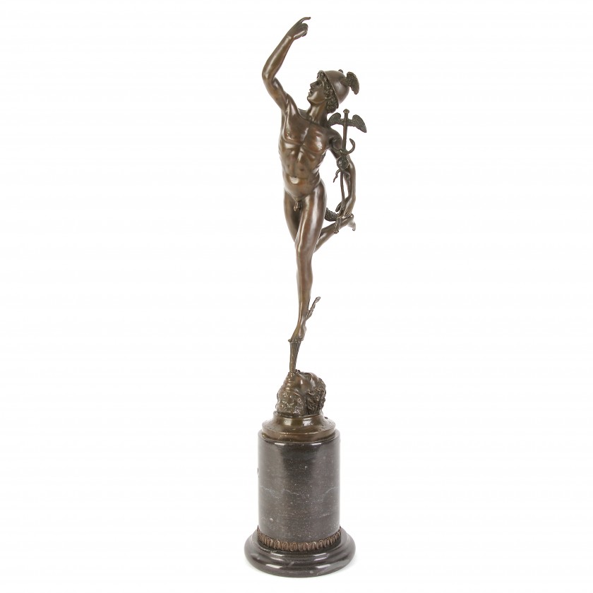 Bronze figure "Hermes"