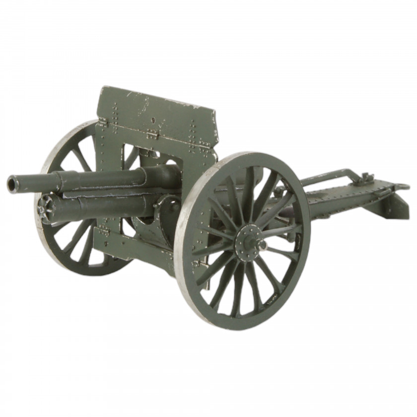 Tin figurine "76-mm divisional gun model 1902"