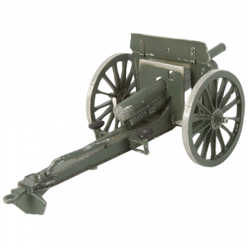 Tin figurine "76-mm divisional gun model 1902"