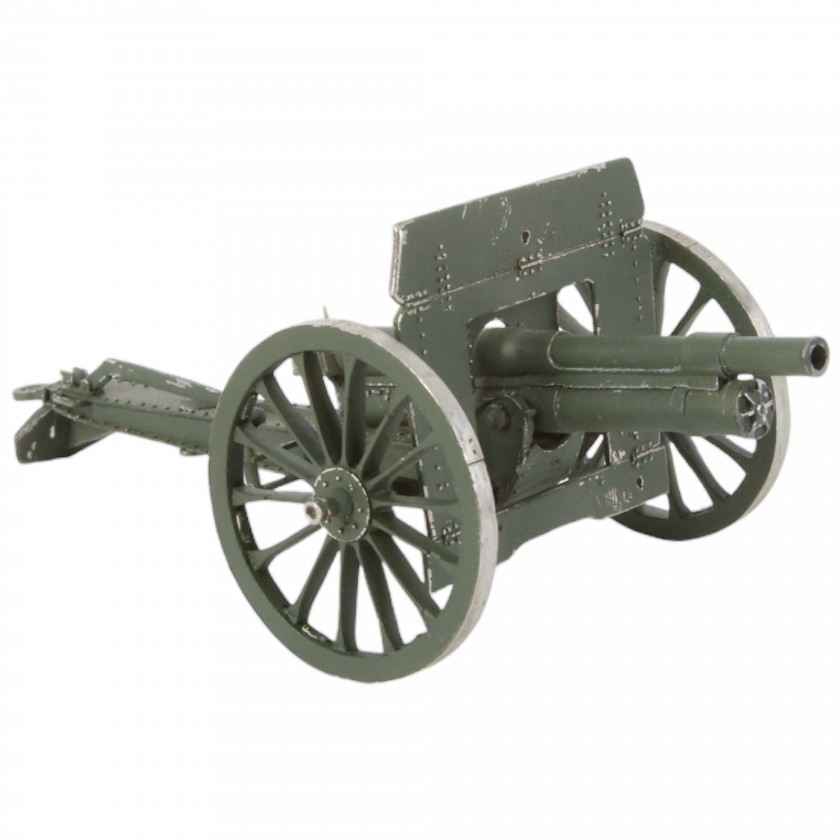 Tin figurine "76-mm divisional gun model 1902"