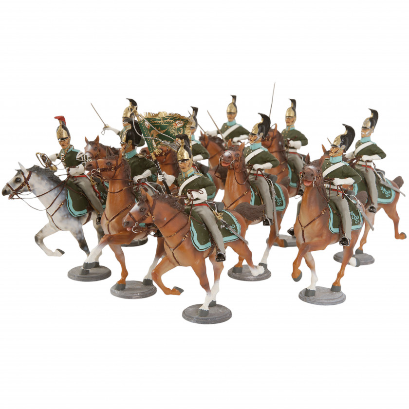 Set of tin figurines "Nizhyn Dragoon Regiment, 1812"