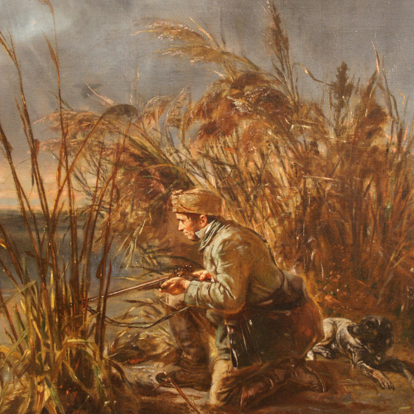 Painting "Duck hunting"
