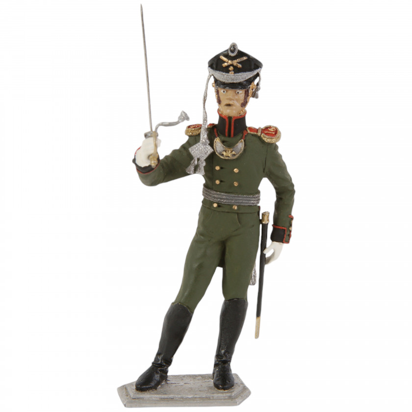 Tin figurine "Officer of the Russian Empire, 1812"