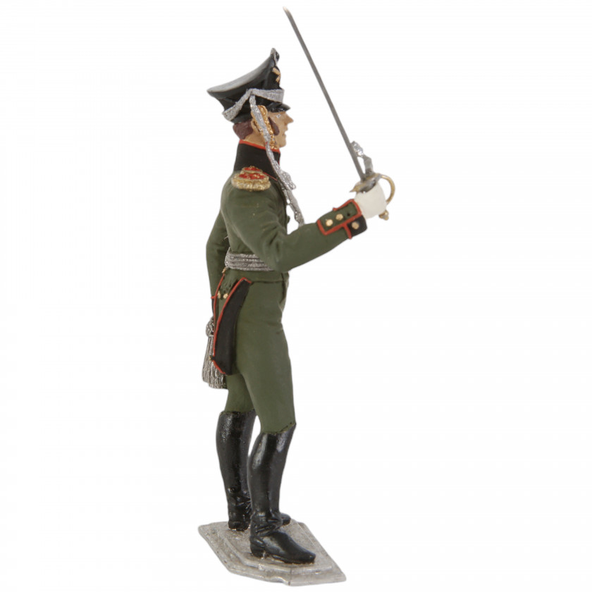 Tin figurine "Officer of the Russian Empire, 1812"