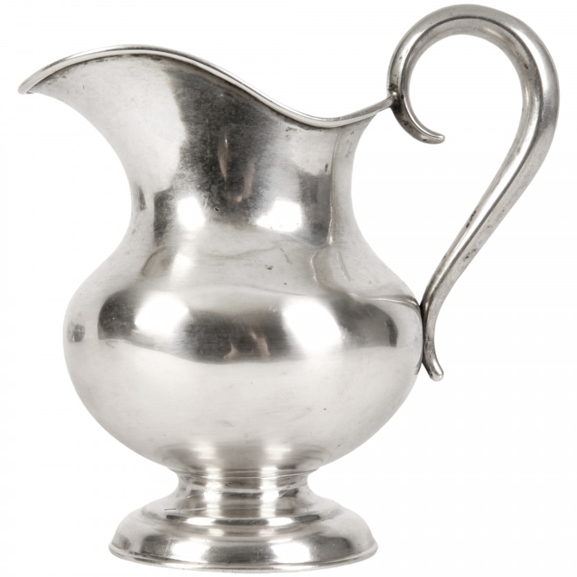 Silver milk pot