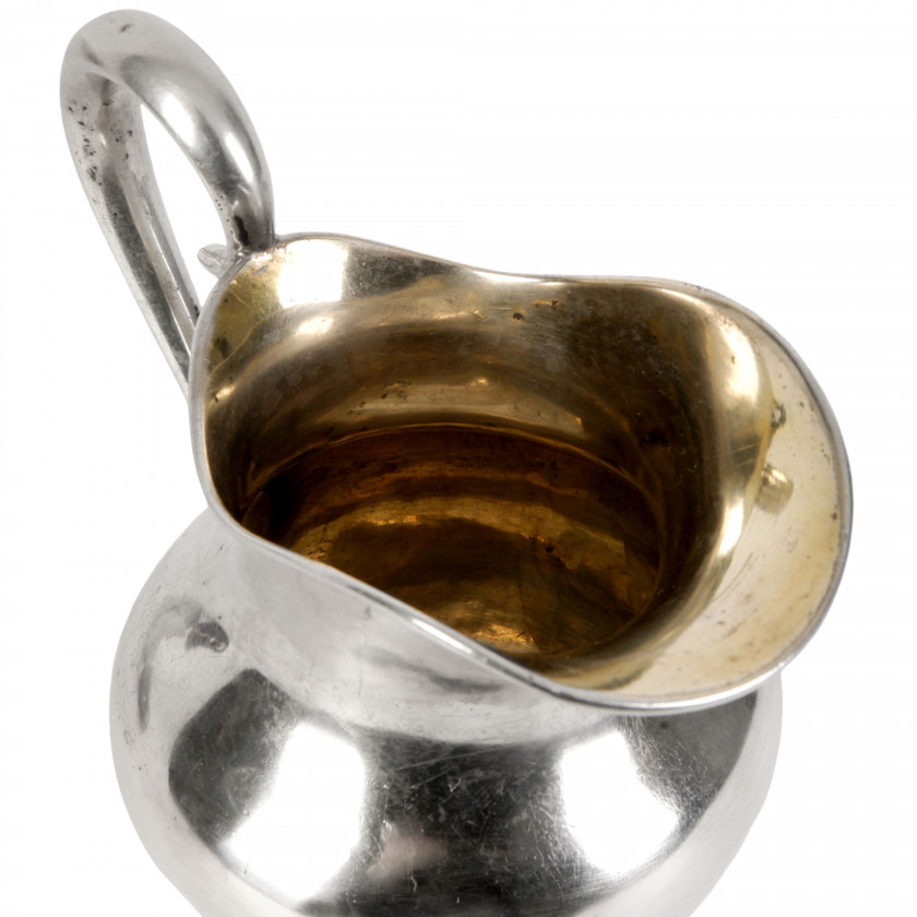 Silver milk pot