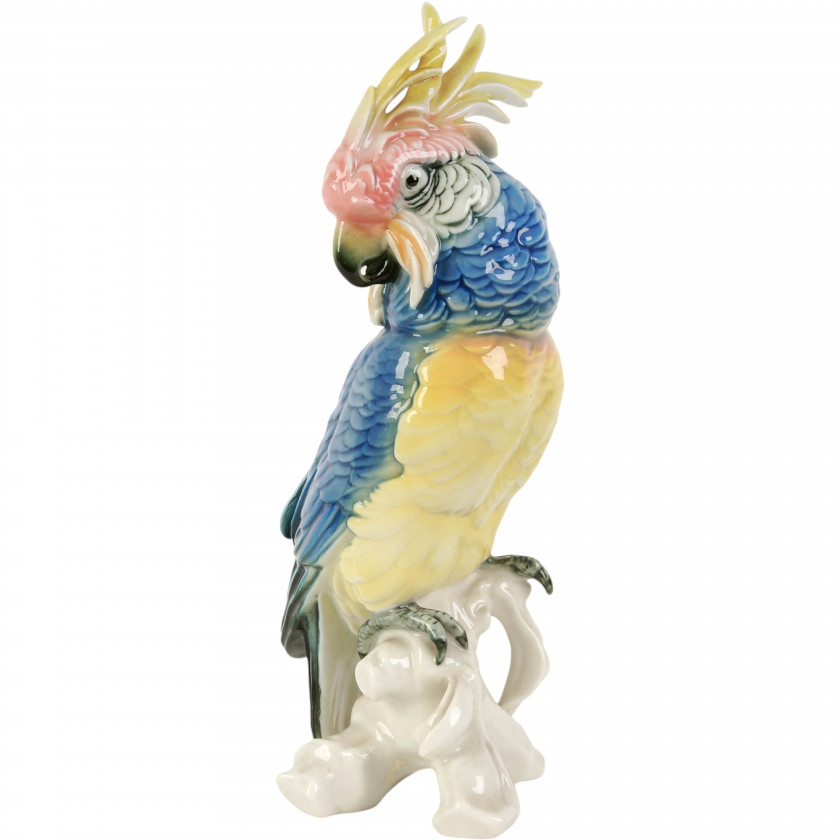 Porcelain figure "Parrot"